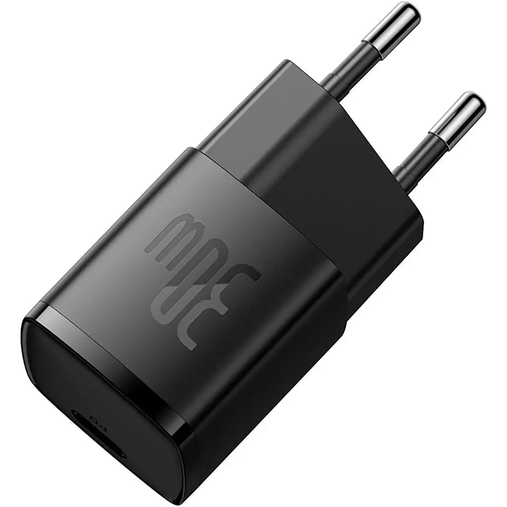 Мережевий зарядний пристрій Baseus Cube Pro USB-C 30W Black (CCXF000301) [146305] - фото 6