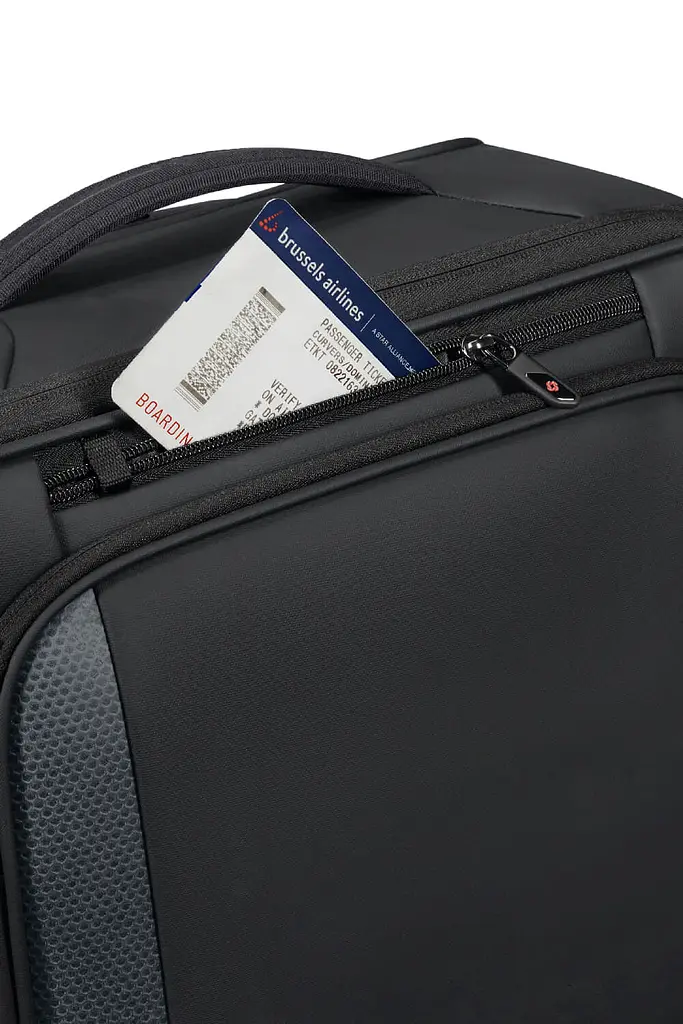 Валіза 55 См Samsonite GLAZED BLACK 55x40x23(26) KT9*09001 - фото 11