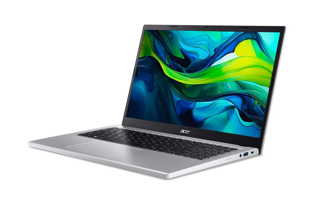 Ноутбук Acer Aspire Go AG15-31P 15.6' IPS FHD, Intel C N100, 8GB, F512GB, UMA, Lin, серебристый (NX.KX5EU.001) - фото 9
