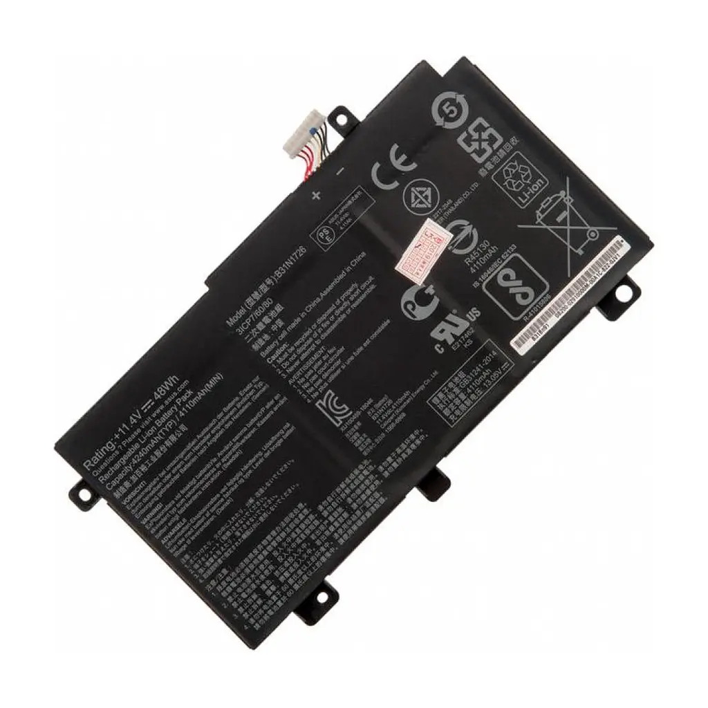 Акумулятор до ноутбука ASUS FX505 B31N1726, 4240mAh (48Wh), 3cell, 11.4V, Li-ion (A47498)