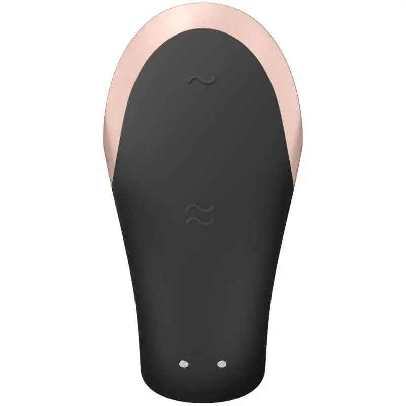 Вибратор для пар Satisfyer Double Love 8.6 см черный - фото 5