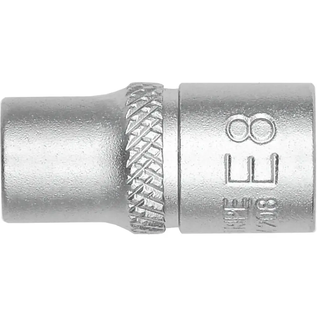 Головка торцева Wurth 1/4IN зовнішній Torx TX-E8-L25 Red Stripe (5763014208) - фото 2