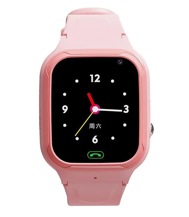 Детские смарт часы Lemfo LT23 с GPS-трекером, 4G LTE, SIM-картой, прослушкой и видеосвязью Розовый - фото 2