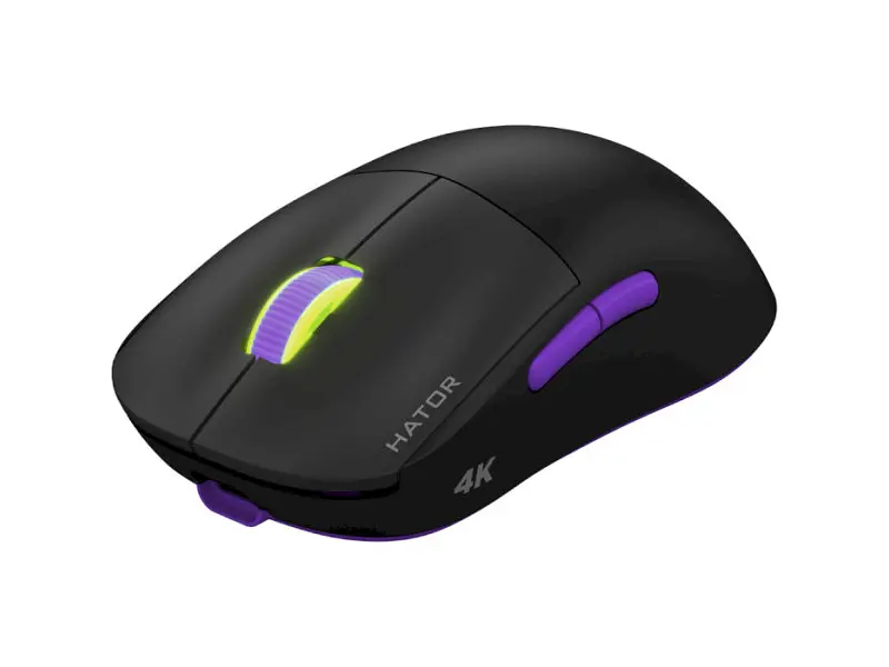 Миша Hator Quasar 2 Ultra 4K Wireless Black/Lilac (HTM570BL) - фото 2
