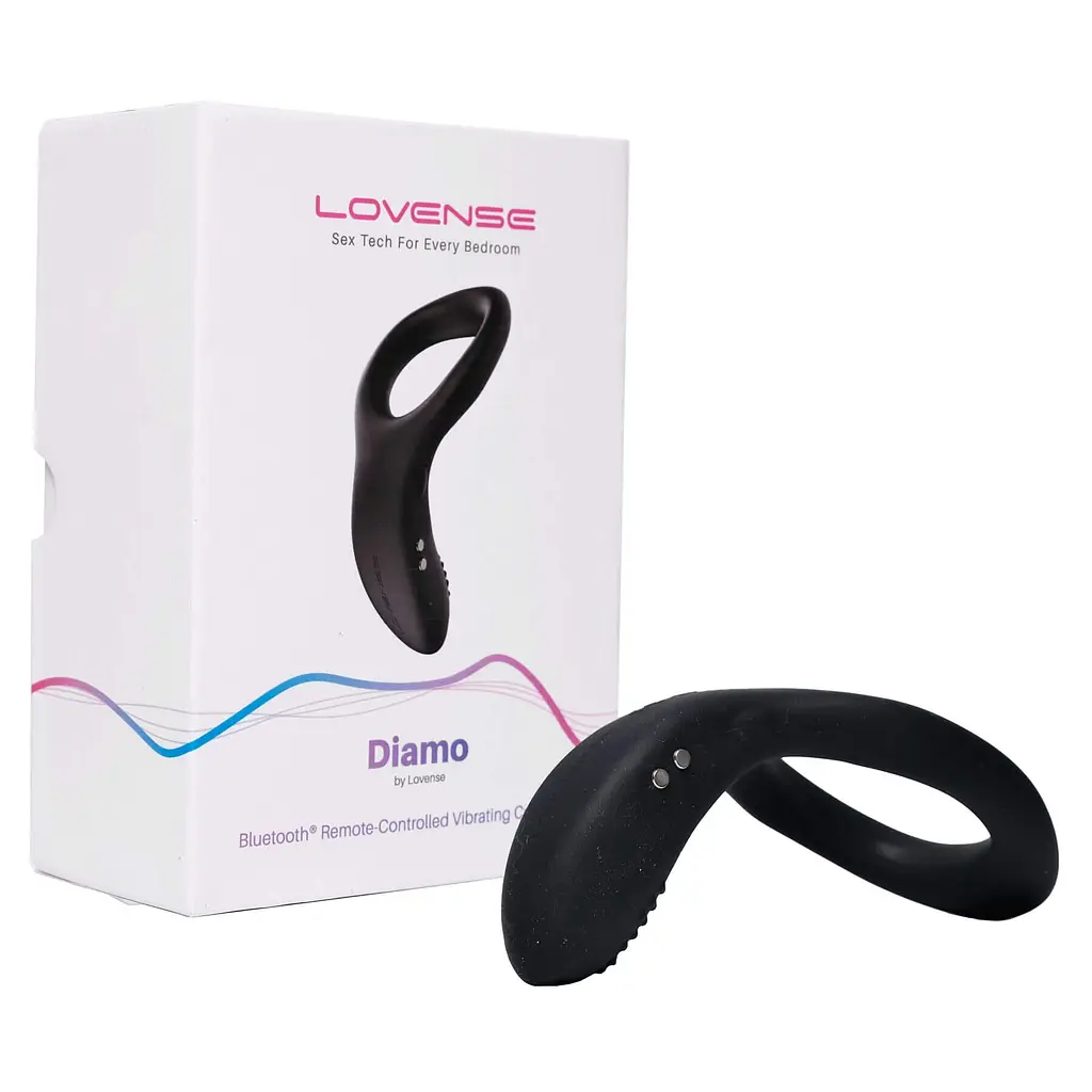 Смарт кільце-насадка на член Lovense Diamo Cock Ring Lovense SO4565 91096 - фото 3