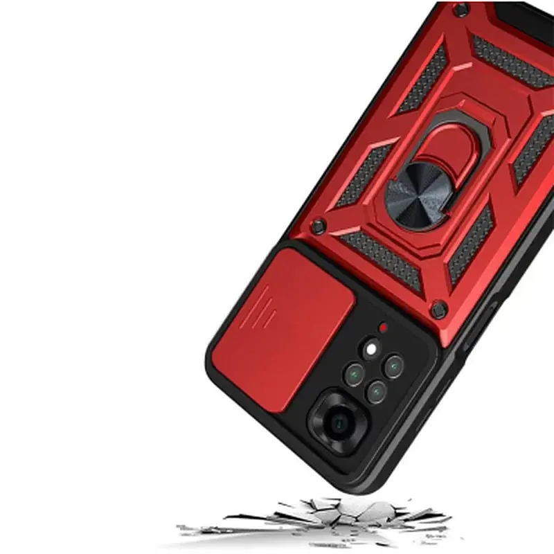 Чохол до мобільного телефона BeCover Military Xiaomi Redmi Note 11 / Note 11S Red (707415) - фото 3