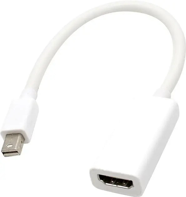 Адаптер STLab Mini DisplayPort (Thunderbolt) Male – HDMI Female, 1080P для Apple Mac, білий (U-998 білий)