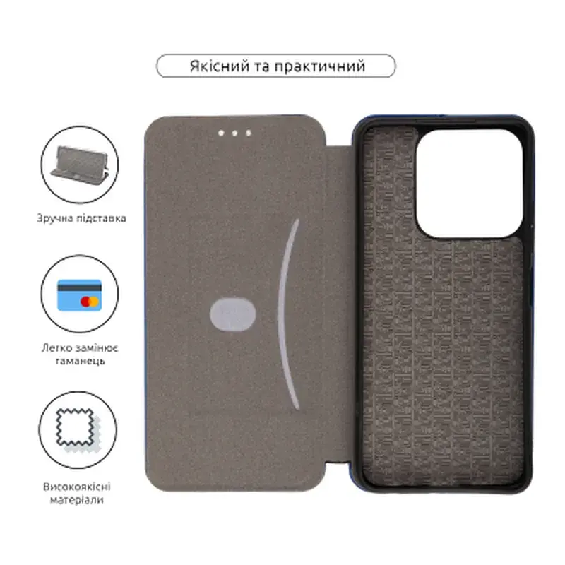Чохол до мобільного телефона Armorstandart G-Case ZTE Blade A75 4G Blue (ARM78998) - фото 3