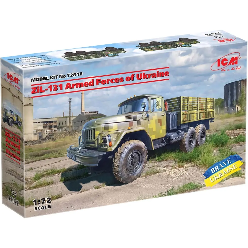 Конструктор ICM Holding автомобіль ЗСУ ЗиЛ-131