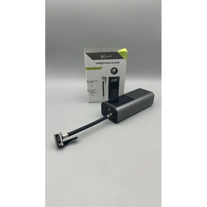 Портативний компресор насос акумуляторного типу Wireless air pump - фото 4