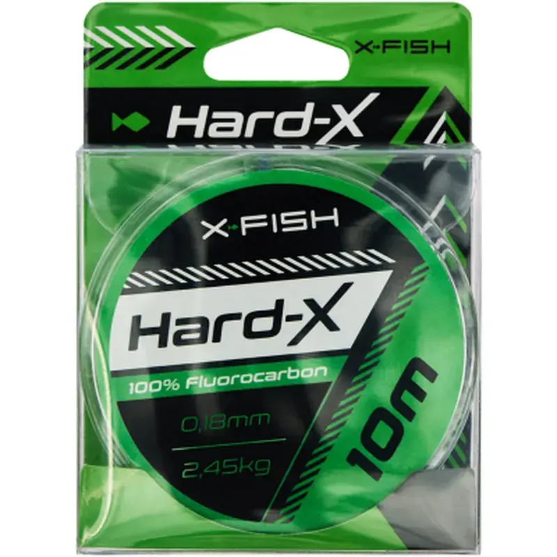 Флюорокарбон X-Fish Hard-X 10m (clear) 0.18mm 2.45kg (1917.03.65) - фото 2
