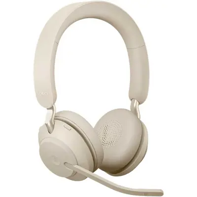 Навушники Jabra Evolve2 65 Link380c MS Stereo Beige (26599-999-898) - фото 2