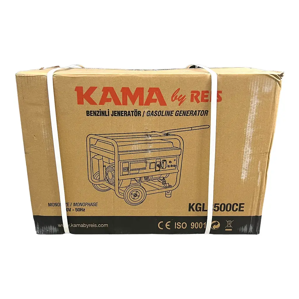 Бензиновий електрогенератор Kama KGL3500CE з електростартером 2.8кВт - фото 8