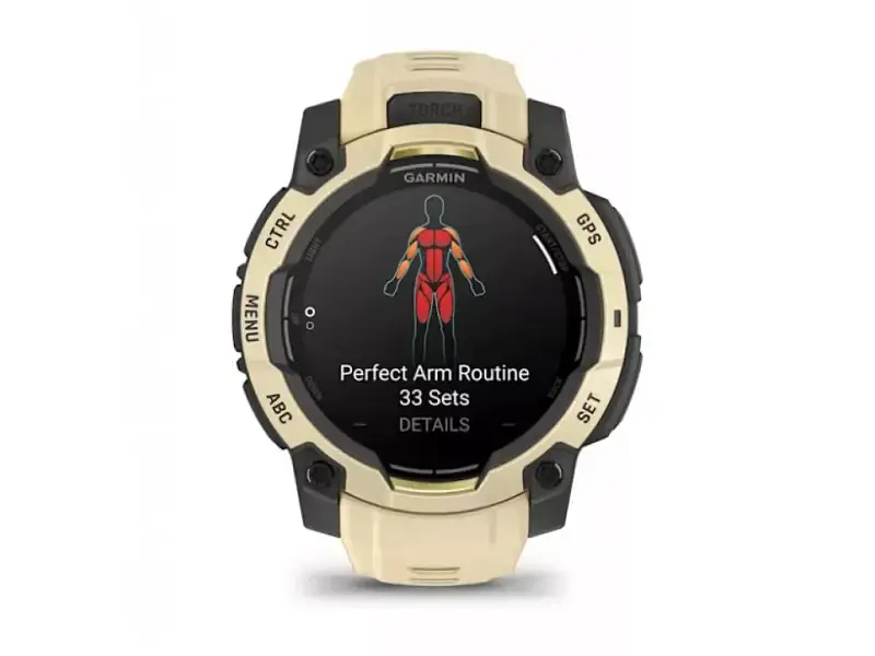 Смарт-годинник Garmin Instinct 3 45mm AMOLED Citrine with Citrine Band (010-02936-02) - фото 2