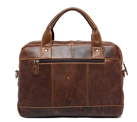 Чоловіча шкіряна сумка Vintage 36х26х6,5 см sum0012564 - фото 2
