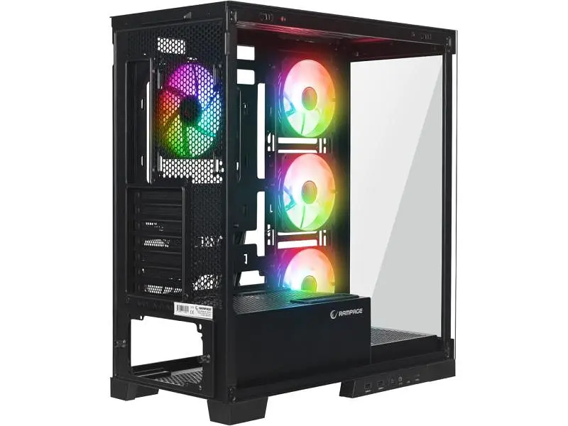 Корпус Rampage Hydra V2 Black - фото 4