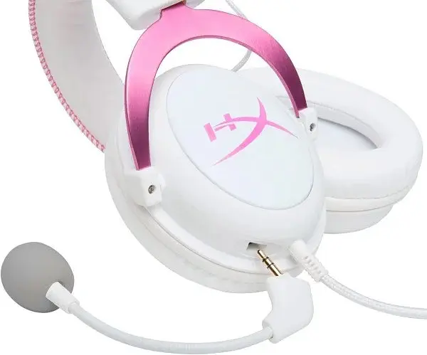 Ігрові навушники з мікрофоном HyperX Cloud II (KHX-HSCP-PK) рожеві - фото 6