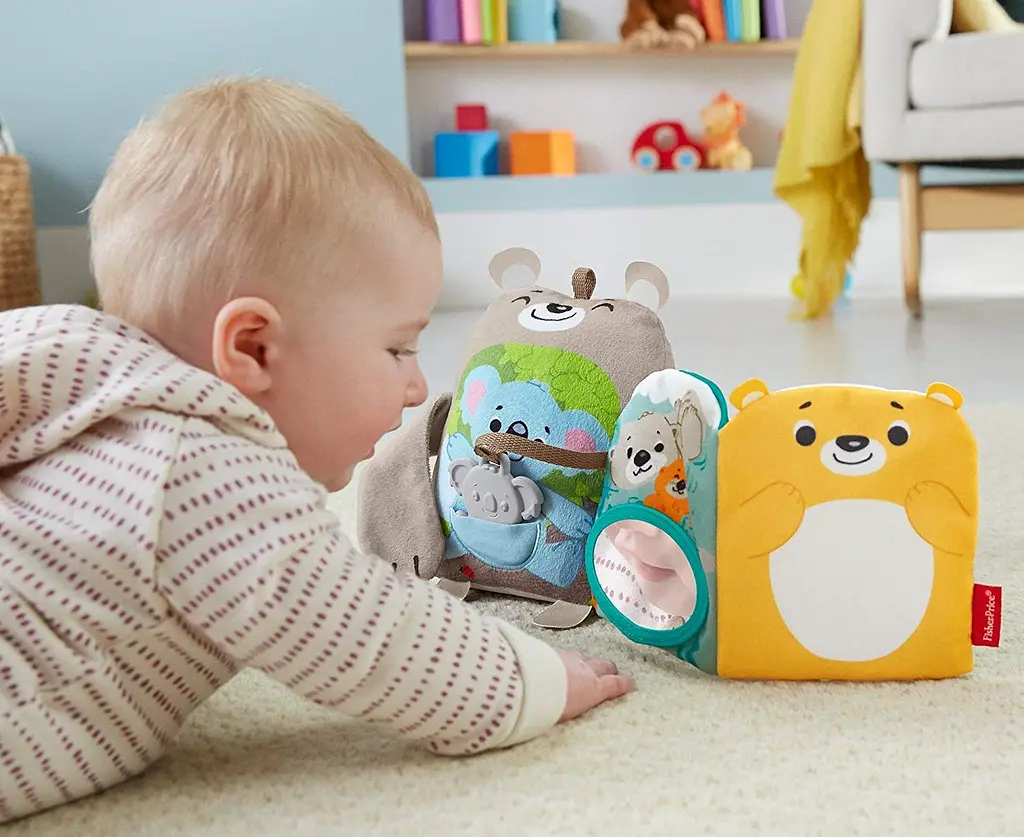 М'яка книжечка Fisher-Price Лісові друзі (GJD37) - фото 5