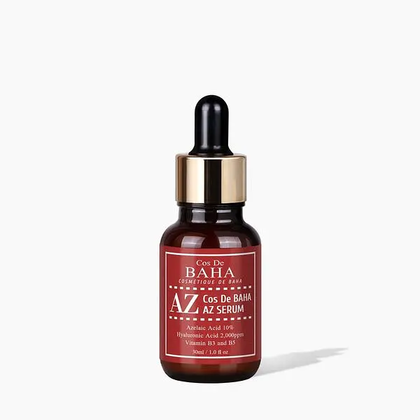 Концентрована сироватка з гіалуроновою та азелаїновою кислотою Cos De BAHA Azelaic Acid 10% Serum 30 мл
