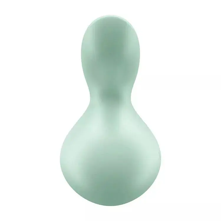 Мінівібромасажер Satisfyer Viva la Vulva 3 Mint - фото 5