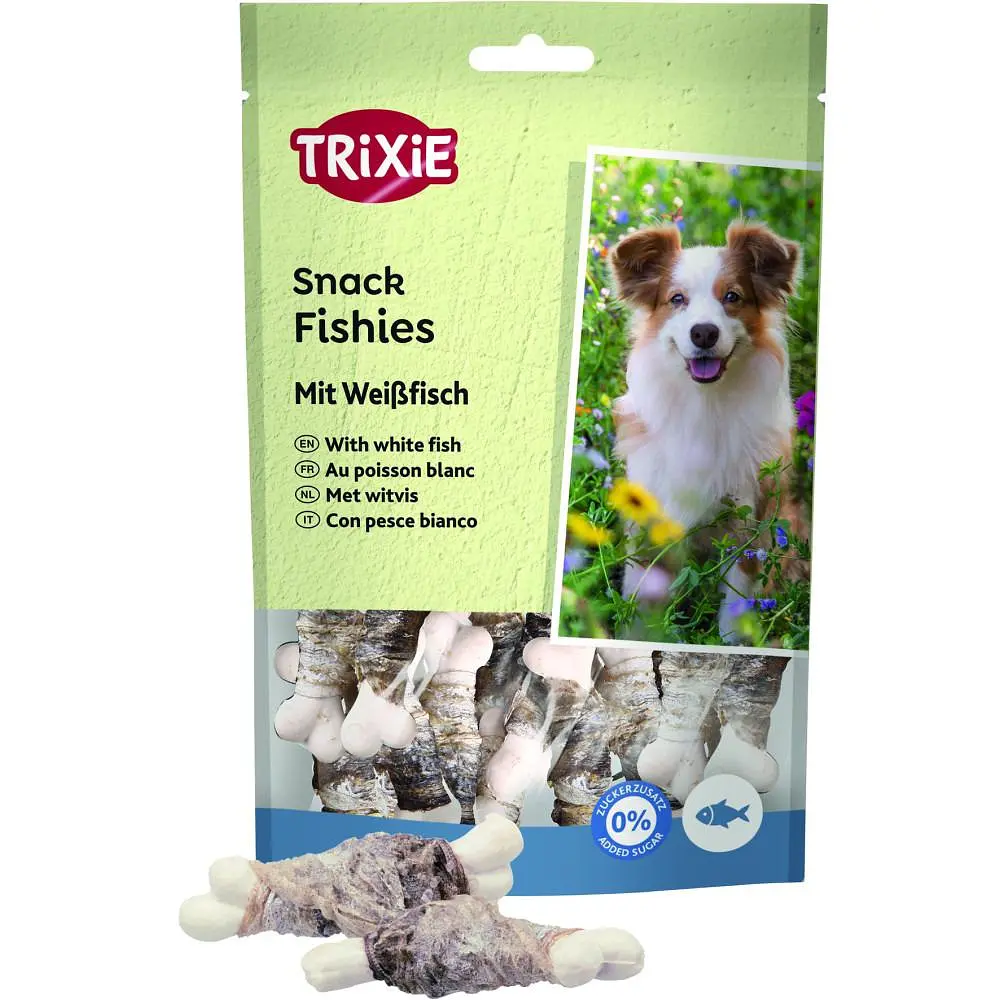 Ласощі для собак Trixie PREMIO Fishies 100 г (риба) - фото 3