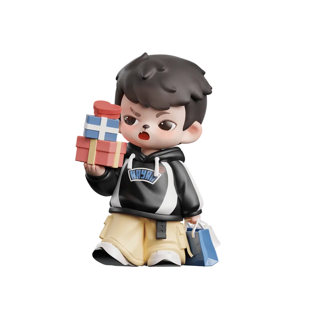 Колекційна фігурка 10/10 Toys TNT Boy Rayan Let’s Date Mystery Box (RAM-368) - фото 7