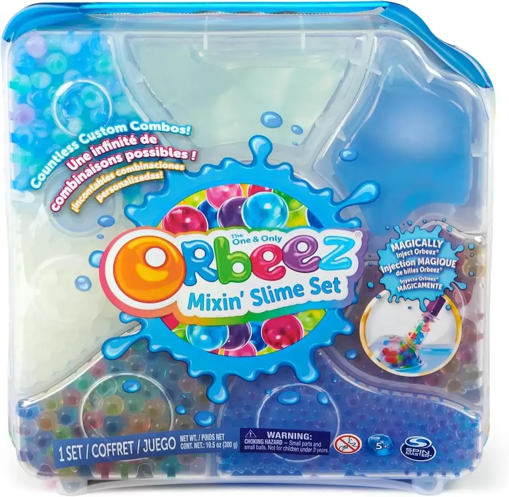 Ігровий набір для створення слаймів Spin Master Orbeez Mixin' Slime Set 2500+ кульок слайм антистрес світяться в темряві (SKU-282)