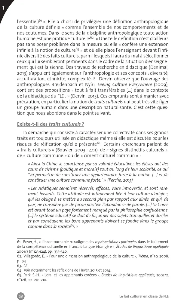 Collection F. Le fait culturel en classe de FLE - фото 28