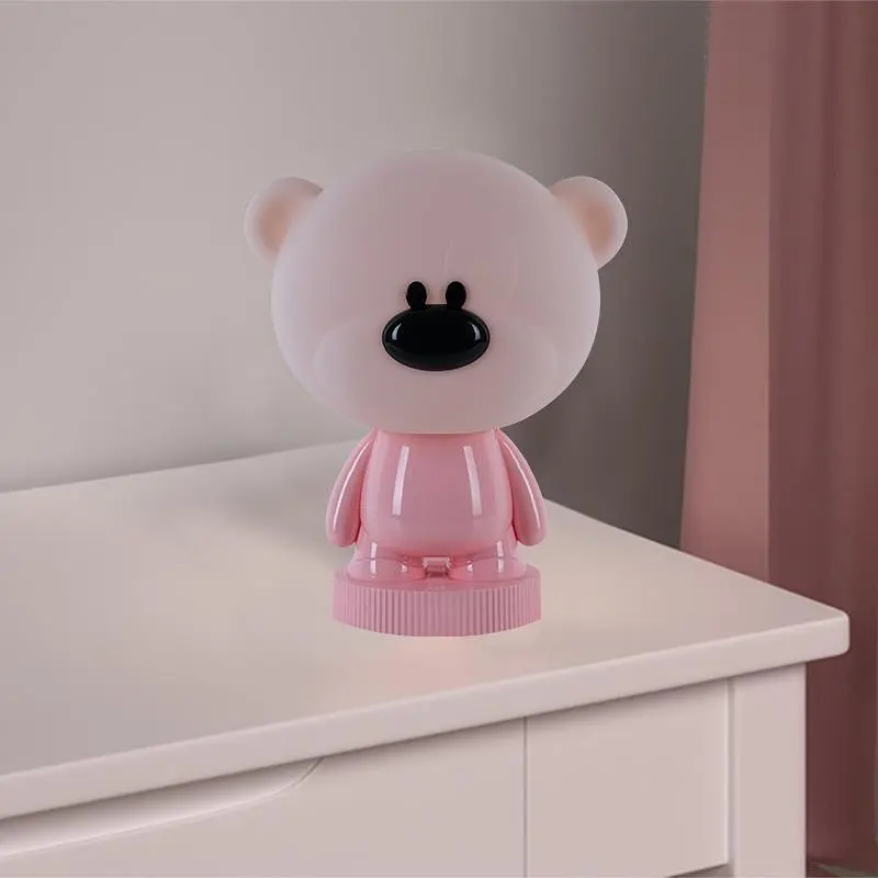 Світильник-нічник Kite LED з акумулятором Bear рожевий (K24-490-2-2) - фото 4