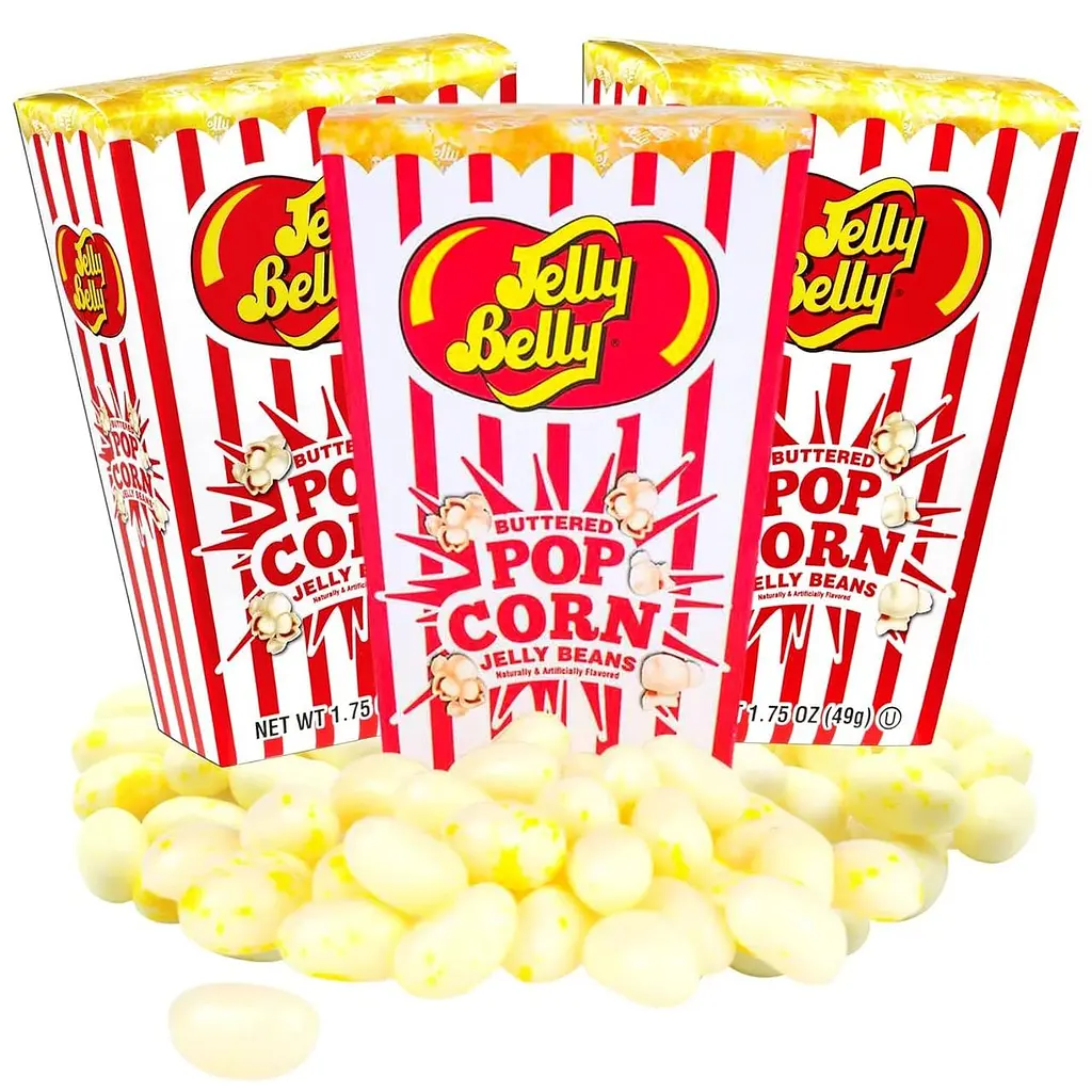 Драже Jelly Belly Buttered Popcorn Jelly Beans 49г - фото 4