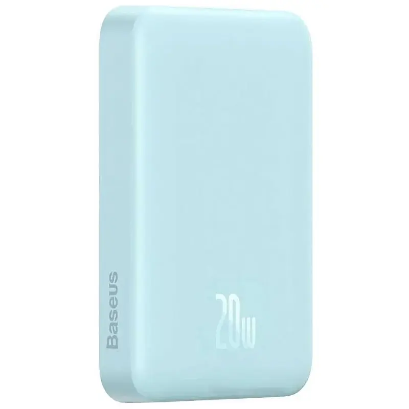 Портативний ЗП Power Bank Baseus Magnetic Mini OS 20W c БЗП 10000 mAh (PPCX110105) Blue - фото 4