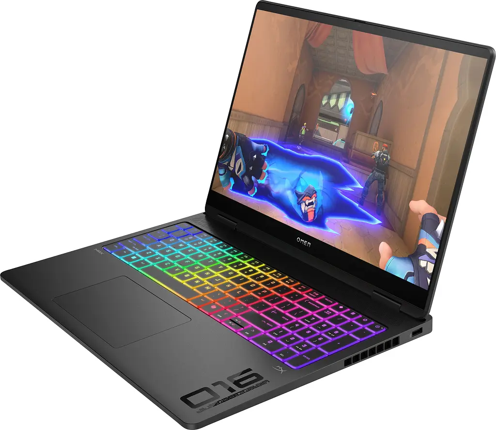 Ноутбук HP OMEN 16-ah0041ua 16" 2.5K OLED Intel U7-255HX 64GB F2048GB NVD5080-16 DOS чорний - фото 3