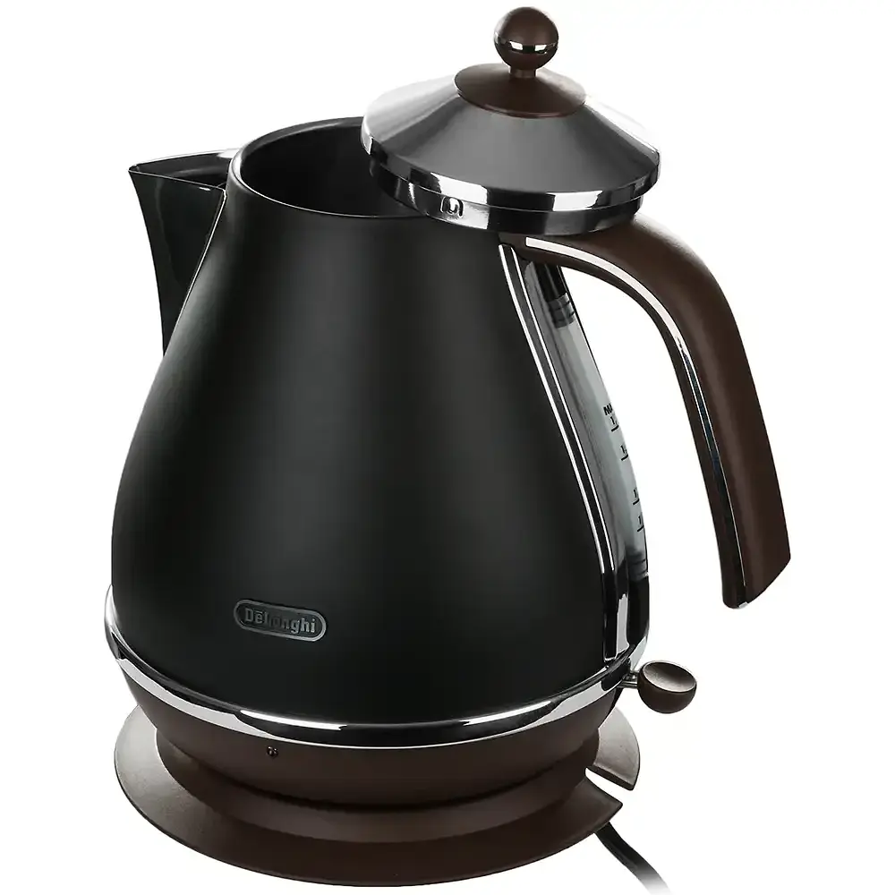 Електрочайник Delonghi KBOV2001.BK Icona Vintage Black UA - фото 4