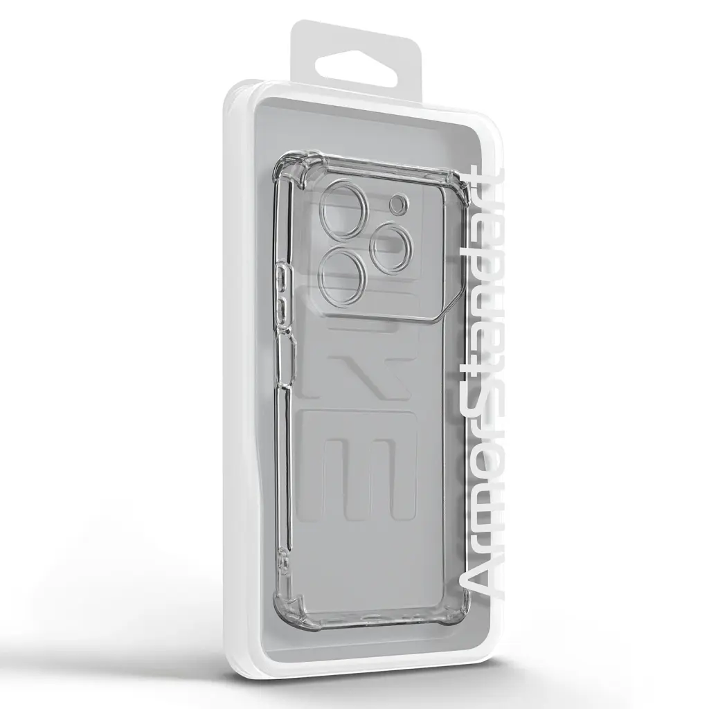 Чохол ArmorStandart Air Force для Tecno Pova 6 Neo (LI6) Camera cover Clear - фото 6