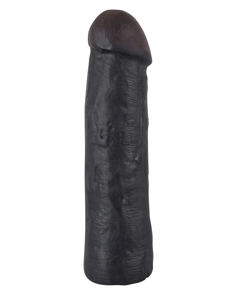 Насадка на пеніс Orion Big Black Penis Sleeve, +2 см (чорний)