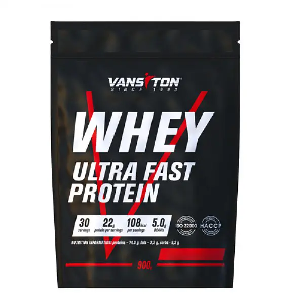 Протеїн Vansiton Ultra Protein, 900 грам - Ваніль