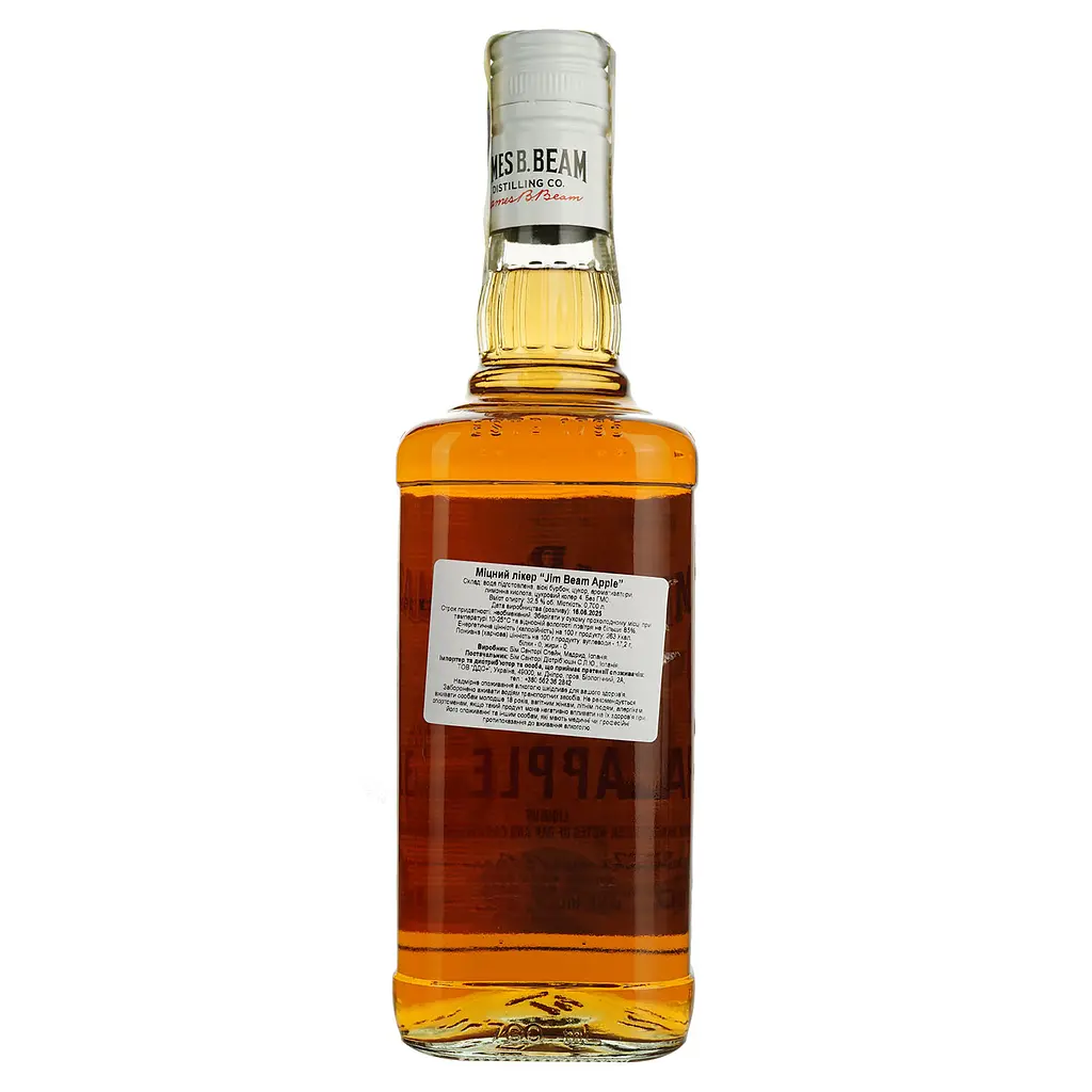 Уцінка. Лікер Jim Beam Apple 32.5% 0.7 л  - фото 4