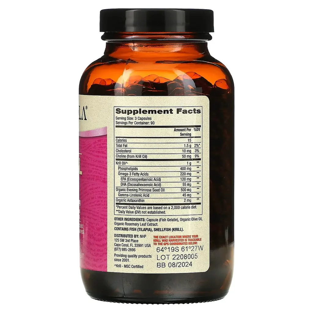 Олія криля антарктична для жінок Dr. Mercola Krill Oil 270 капс - фото 2
