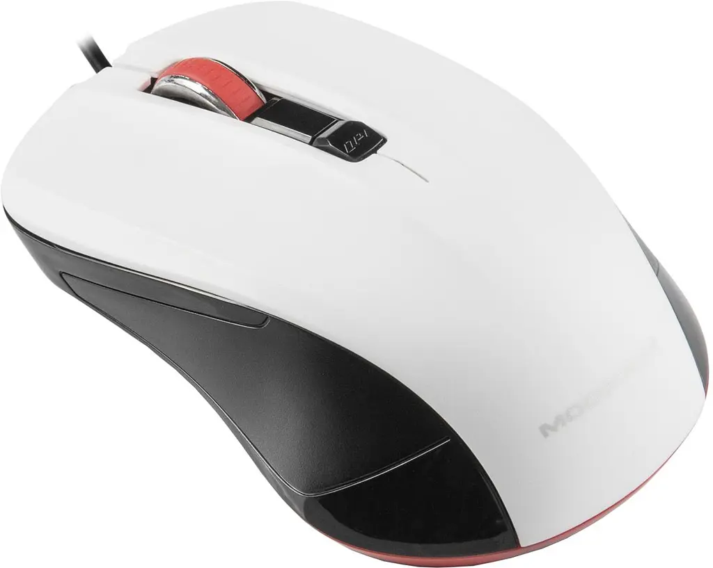 Комп'ютерна мишка ModeCom MC-M9.1 4кн. 1600dpi чорно-біла (M-MC-00M9.1-200) - фото 5