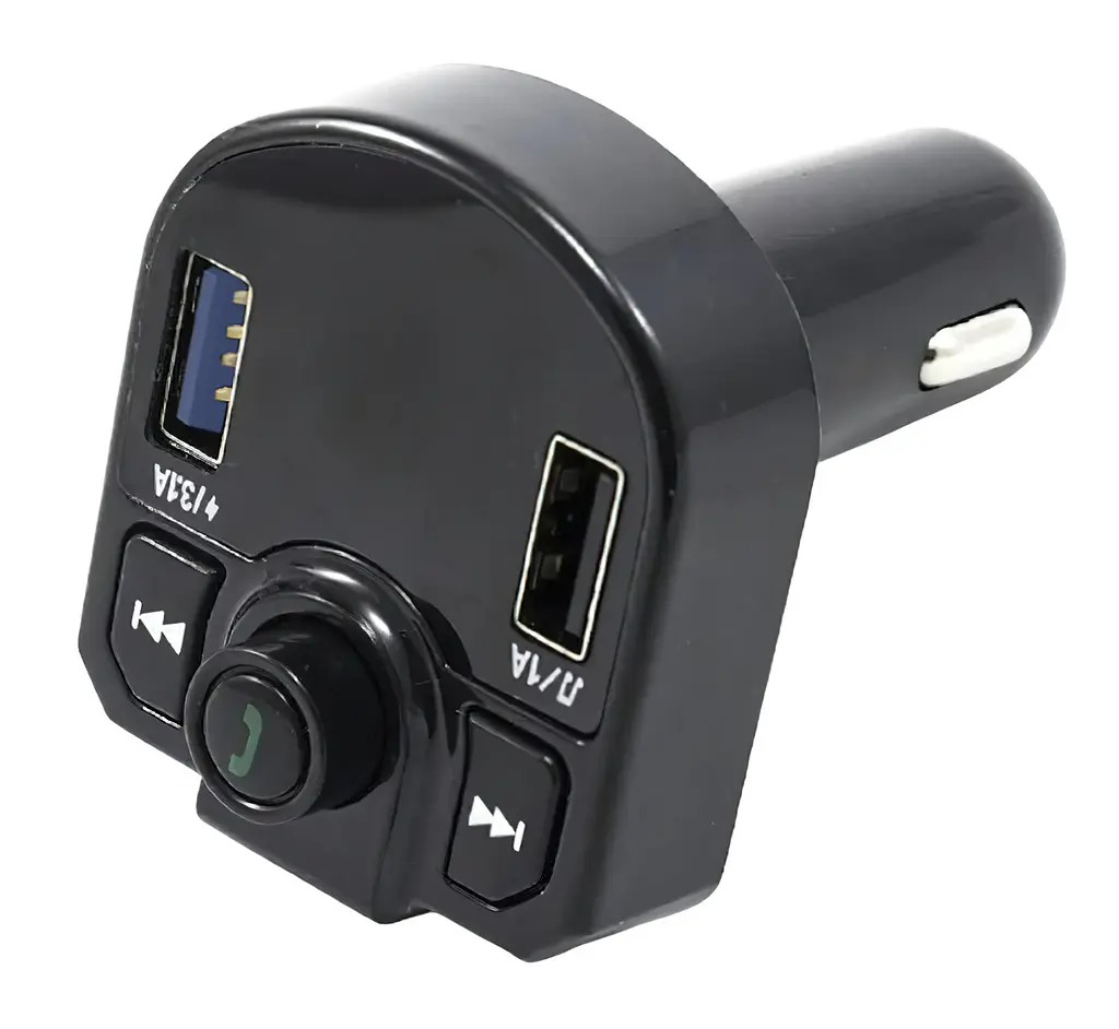 ФМ трансмиттер для авто Car Kit MOD.M9B Черный, fm модулятор в машину с 2 USB+TF (автомодулятор) (NS) - фото 2