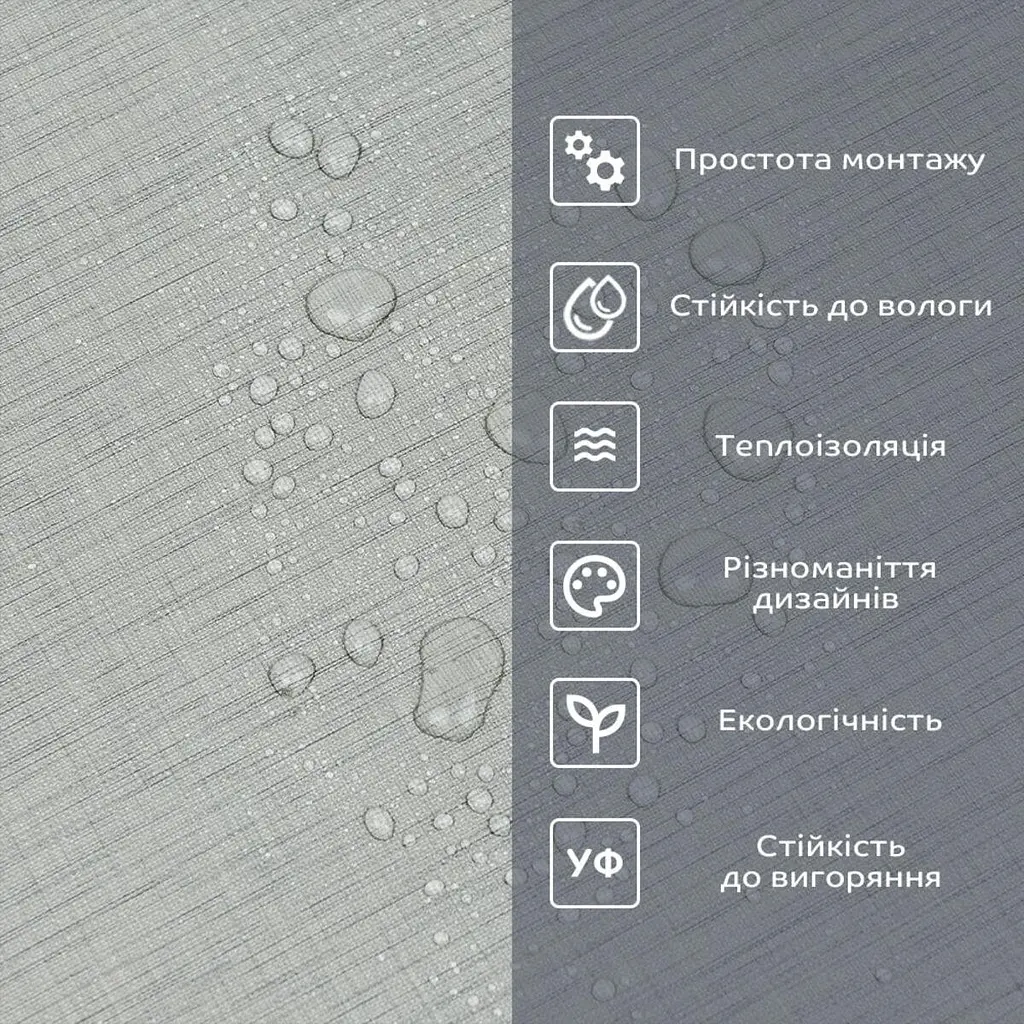 Самоклеящаяся виниловая плитка Sticker Wall Sticker Wall в рулоне 600х3000х2мм Светло-серый холст Мат SW-00002033 - фото 5