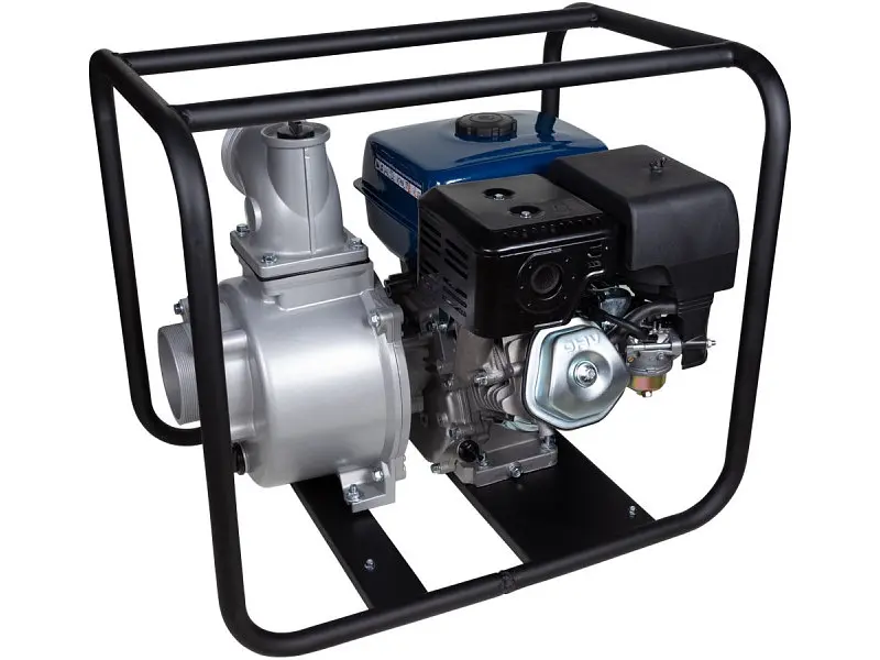 Бензинова мотопомпа Wetron 9 к. с. Hmax 26 м Qmax 110 м3/год (772553) - фото 2