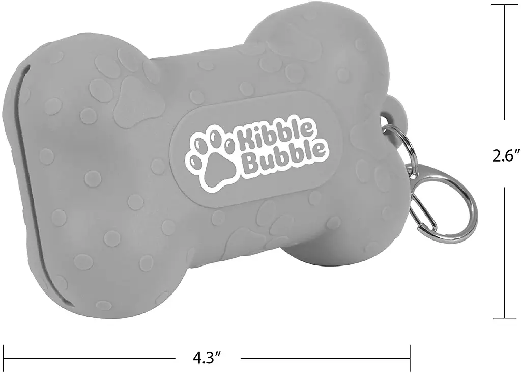 Силіконова сумка для ласощів Kibble Bubble Bone - фото 6