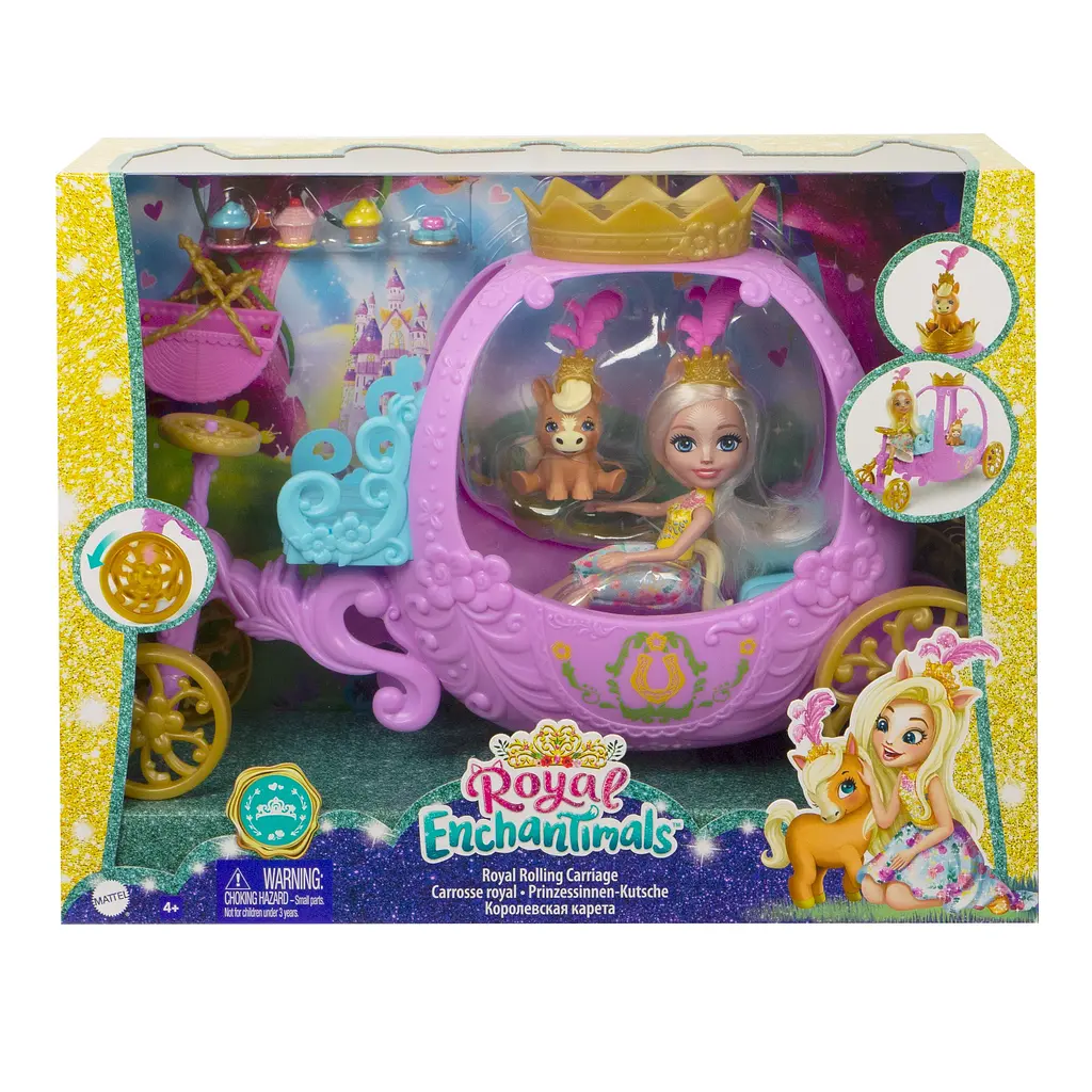 Игровой набор Enchantimals Королевская карета (GYJ16) - фото 5