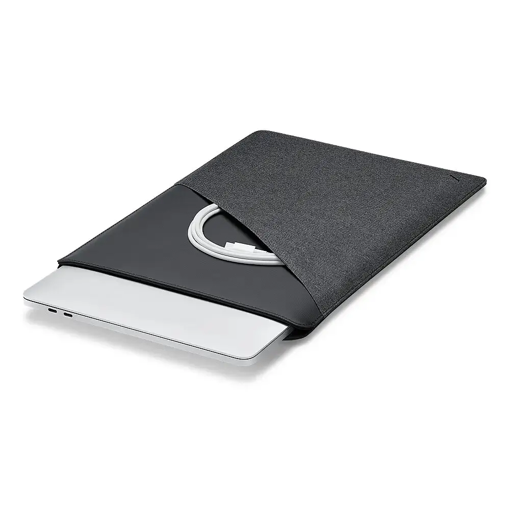 Чехол для ноутбука Native Union Stow Slim Sleeve Case Slate for MacBook Pro 13" M1/M2/MacBook Air 13" M1 графитовый (STOW-MBS-GRY-FB-13) - фото 4