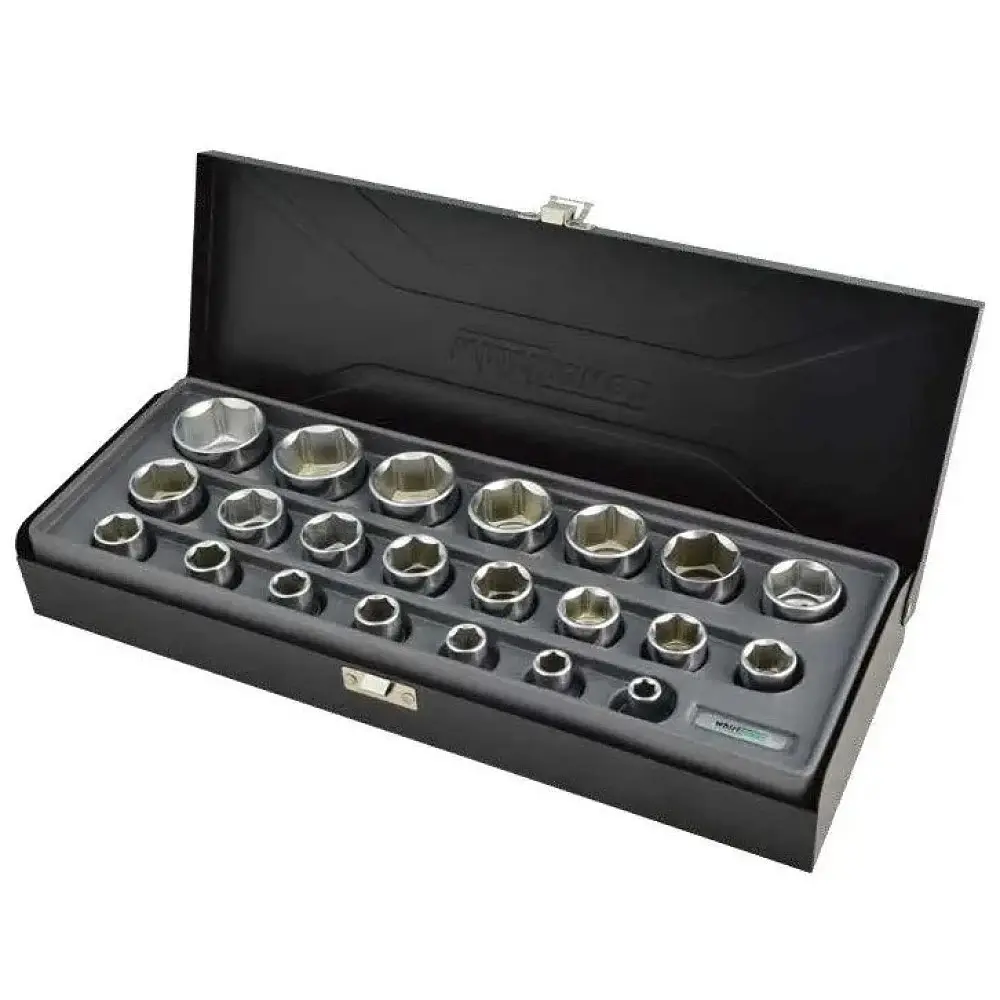 Набір головок Whirlpower 1/2" 8-34 мм 22 шт (1614-SK09S)