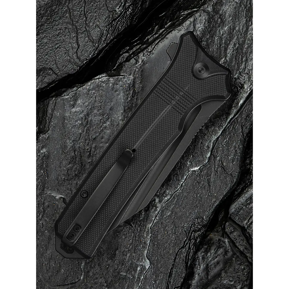 Ніж складаний туристичний Civivi Neurohaptic, (9.5 см) Nitro-V / G10 чорний - фото 14