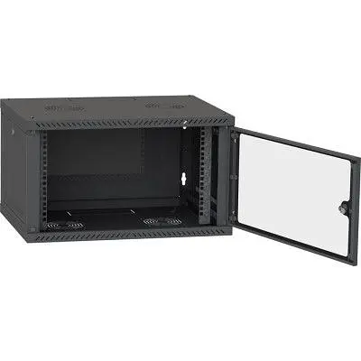 Шафа настінна Ipcom 6U, 600 x 600, RAL9005 (СН-6U-060х060-ДС-9005) - фото 3