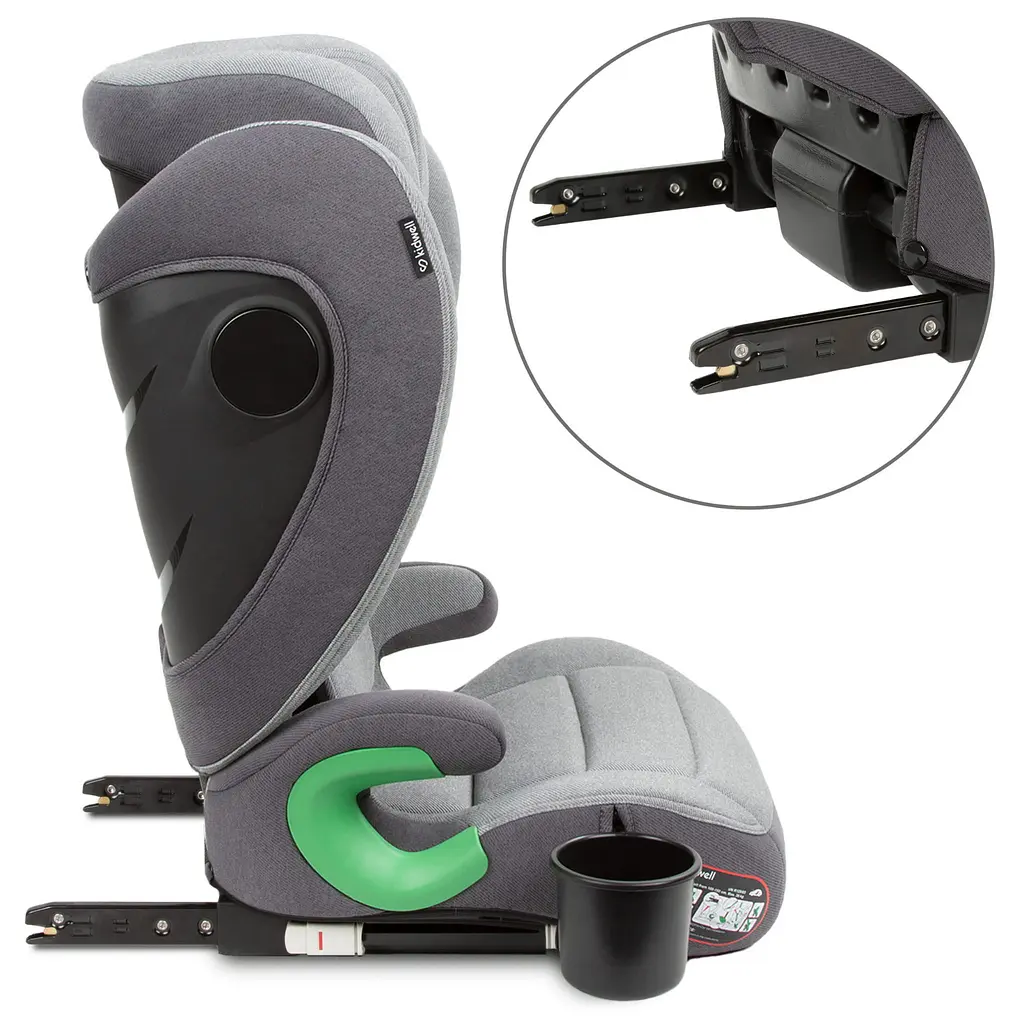 Автокресло-бустер Kidwell Weston LIGHT GRAY (5901130090914) - фото 3