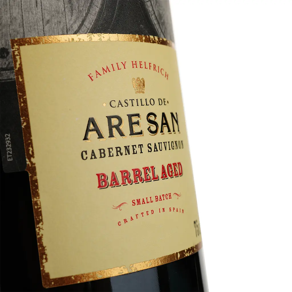 Вино Castillo de Aresan Bourbon Barrel Aged, красное, сухое, 0,75 л - фото 3
